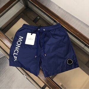 Moncler Blue Swim Trunks